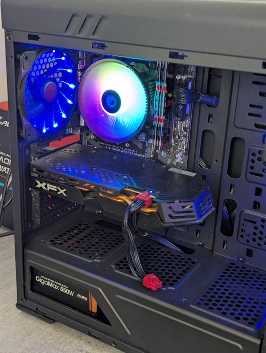 Игровой пк Ryzen 5/16gb dd4/Rx580 8gb/ssd Ігровий пк