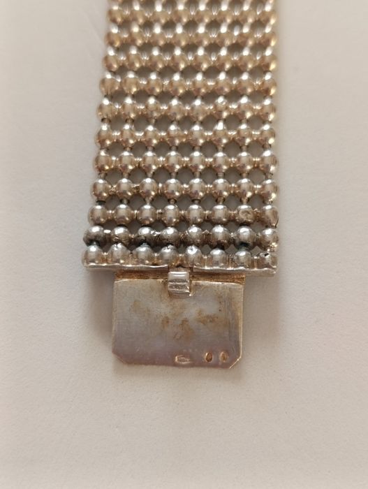 Pulseira/bracelete vintage em prata