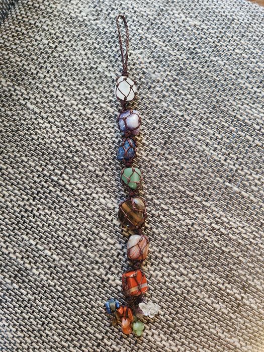 Pendentes c/ 7 pedras chakras