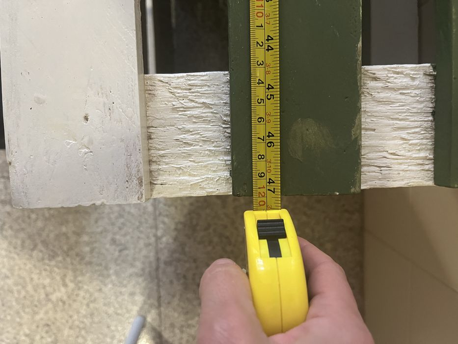 Baú com floreira em palete