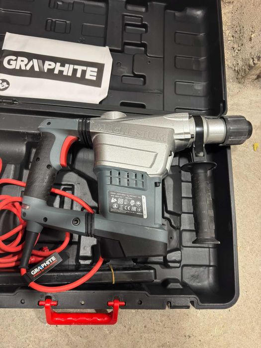 GRAPHITE Młot udarowy SDS Max 1250W 10J GWARANCJA