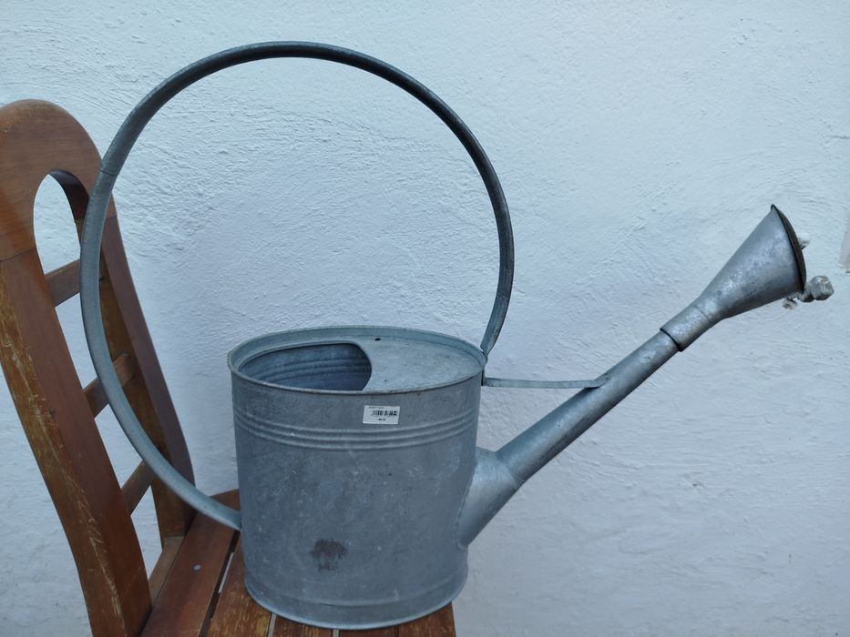 Regador antigo zinco