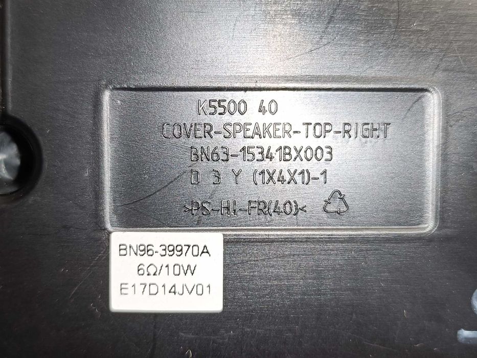 Colunas para TV Samsung UE43M5525AK BN96/39970A