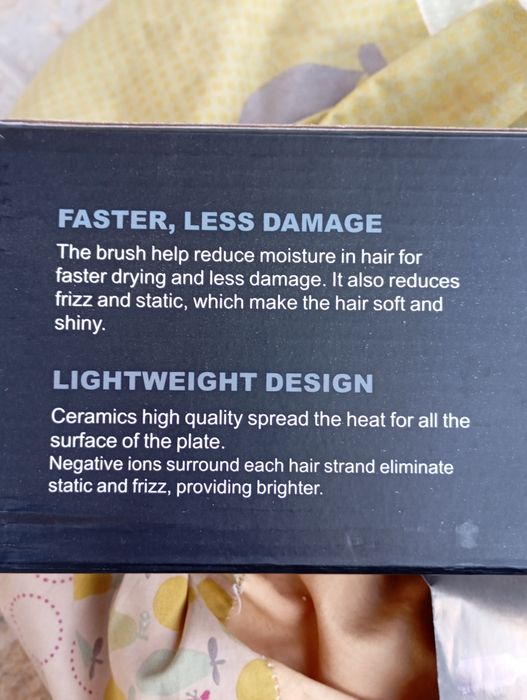 Escova Secadora e Modeladora de Cabelo