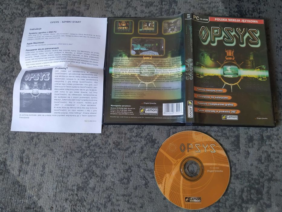 Opsys PC CD PL gra