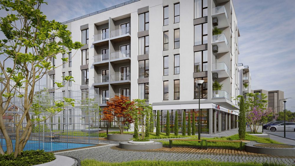 Двокімнатна квартира 55 м2 з балконом в новобудові жк "MISTO"