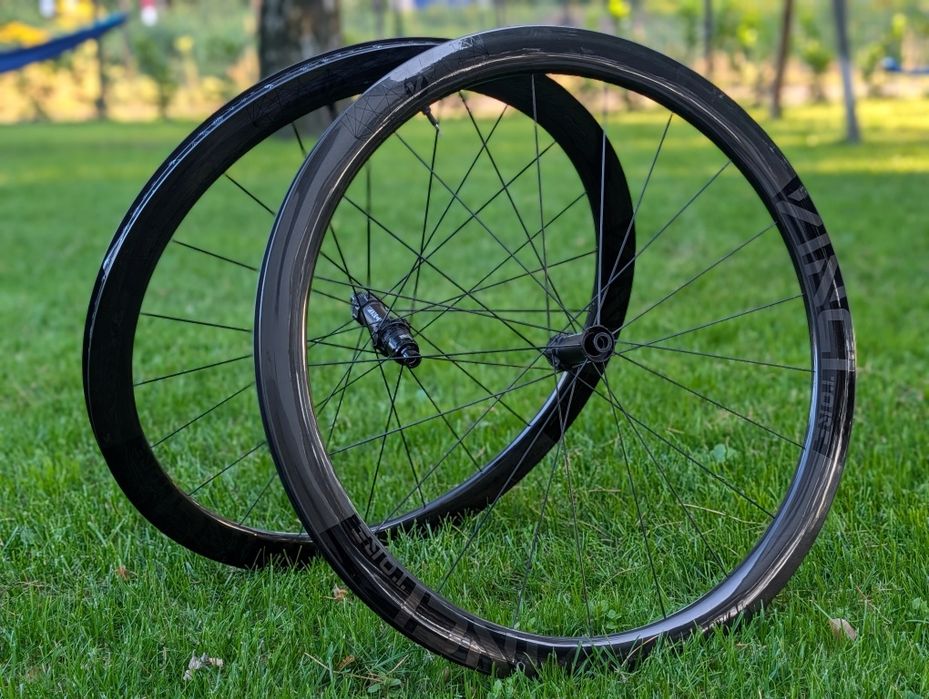 Vinci Tore 45mm - karbonowe koła szosowe pod oponkę hamulce tarczowe - okazja!