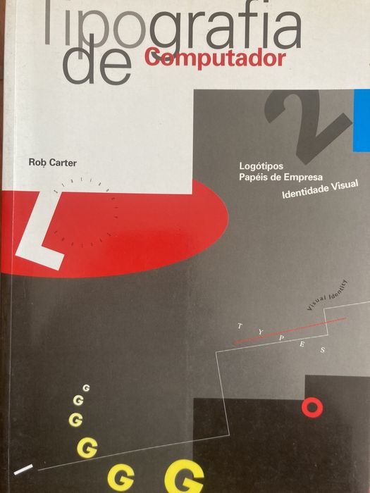 Livros Design Gráfico Tipografia Rob carter etc.