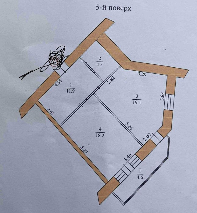 Продаж 1 км квартири на Крушельницькій в центрі у новому будинку
