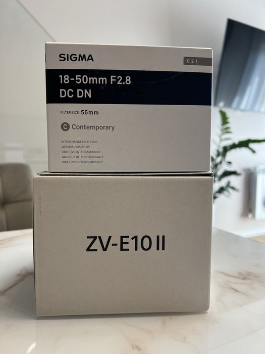 Sony ZV-E10 II + Sigma 18-50mm f/2.8 DC DN Contemporary