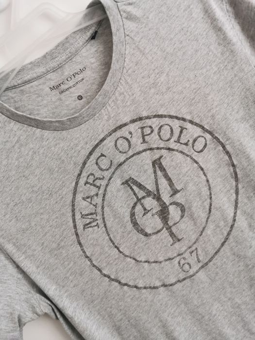 Marc O'Polo t-shirt koszulka krótki rękaw sportowa logowana męska M