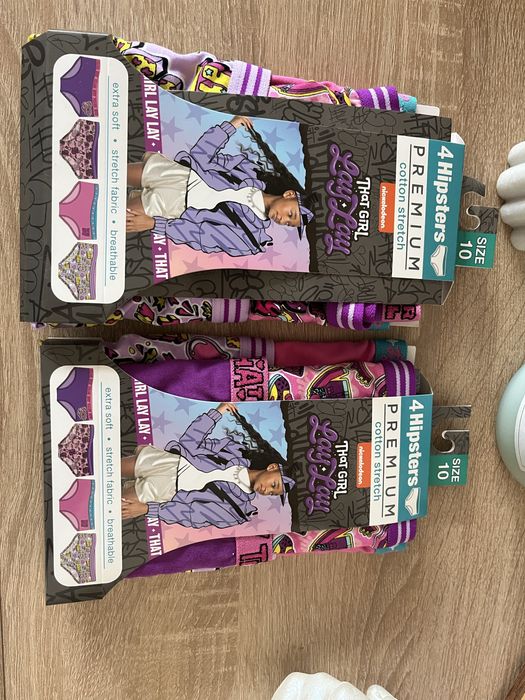 Набор трусов детских  4 штуки в упаковке для девочки