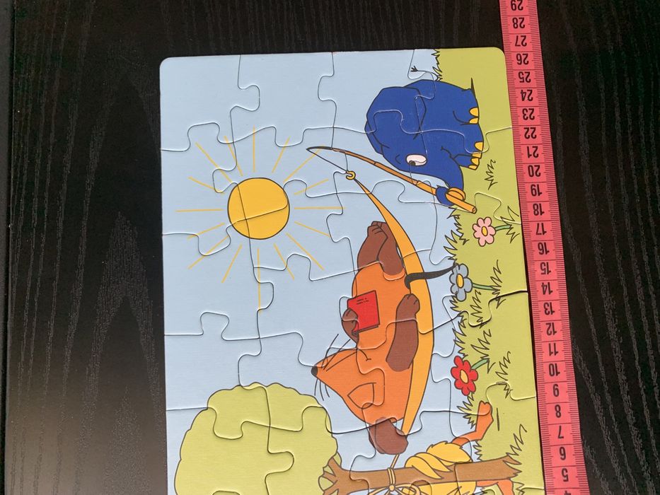 Zestaw puzzli 5 obrazków