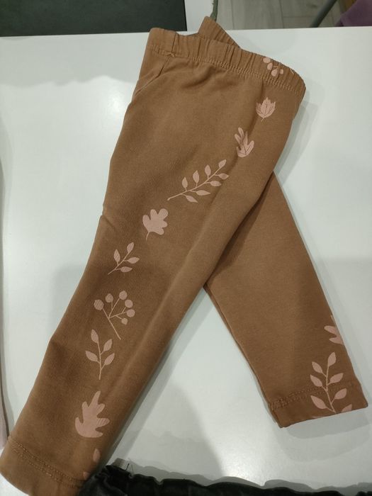 Spodnie i legginsy dla dziewczynki 5 par 74