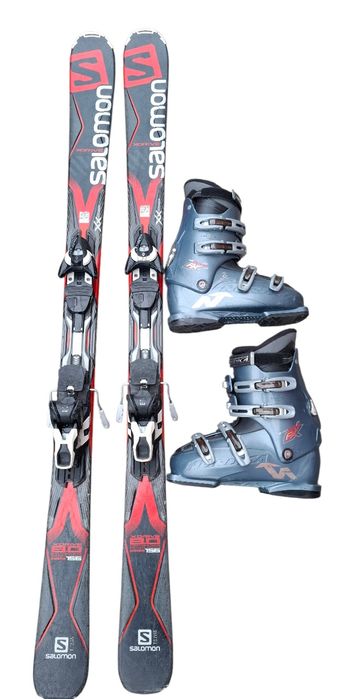 Zestaw narciarski narty Salomon 156 cm Buty 43