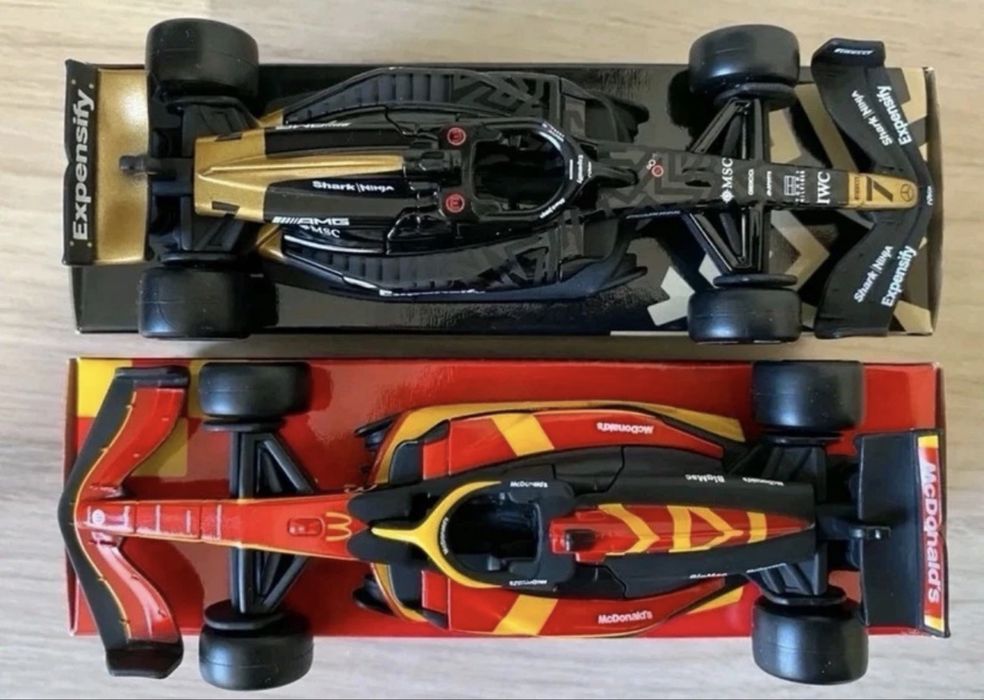 Боліди іграшки Макдональдс Формула 1 F1 McDonalds
