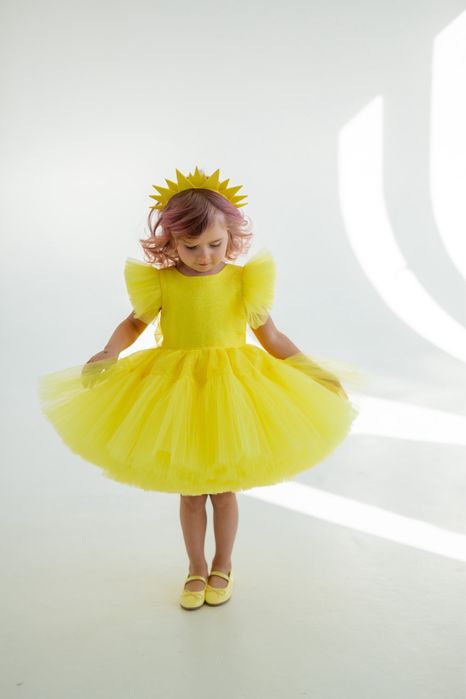 Сукня сонечко, курча, кульбабка