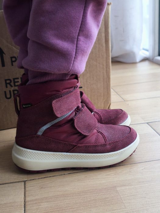 Зимові чоботи ботинки сапоги черевики Ecco