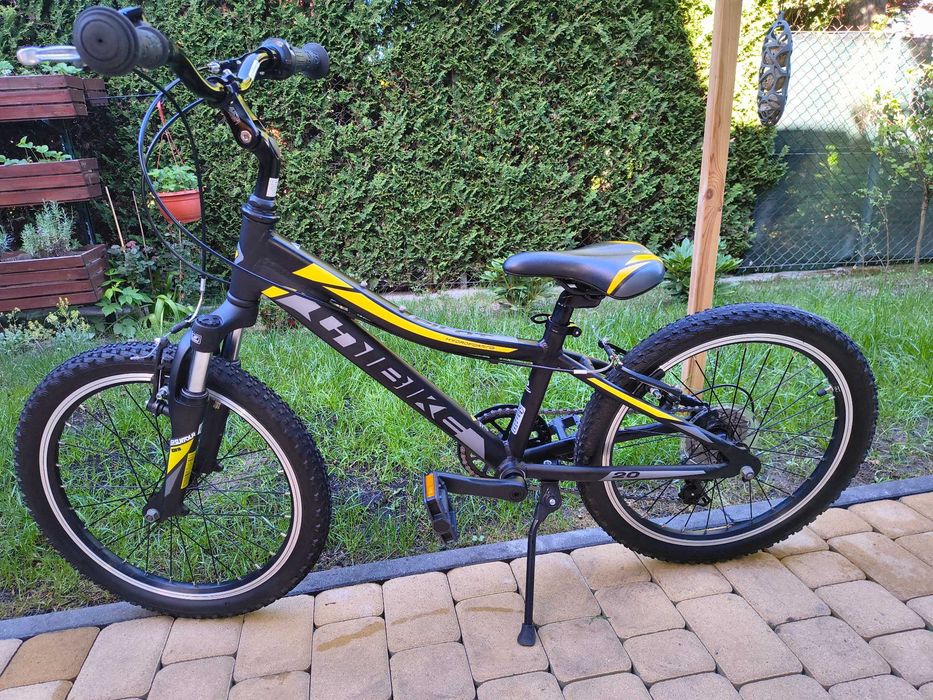 UNIBIKE 20" Pilot czarno-żółty