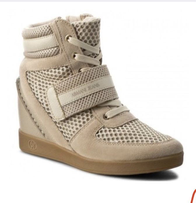 Wiosenne Sneakersy /botki Armani Jeans rozm .40