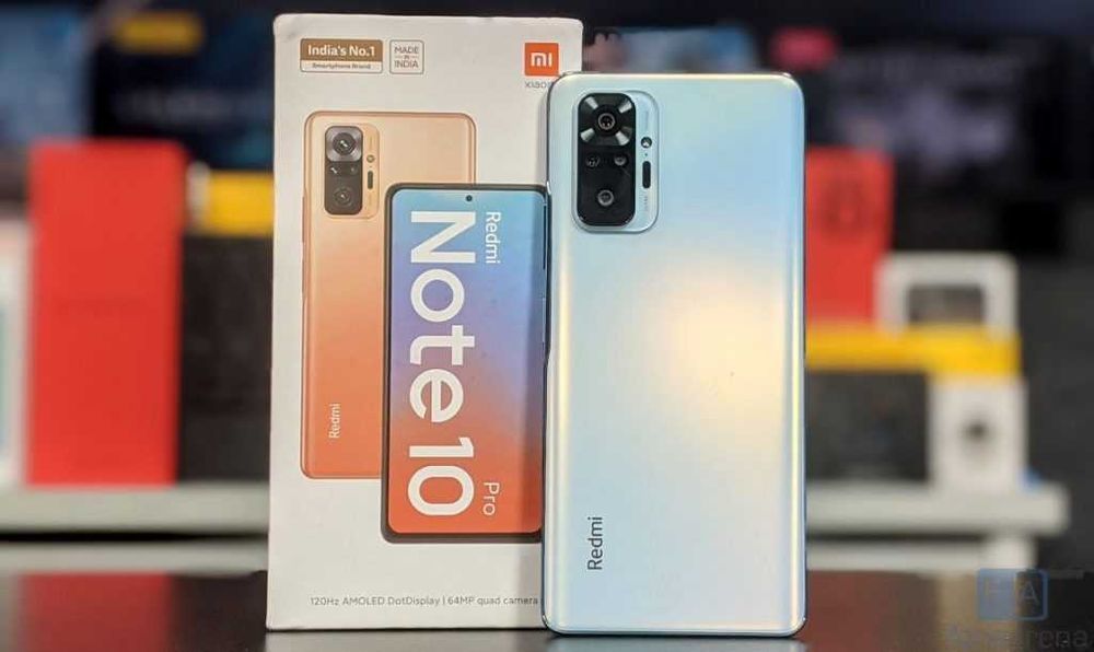 Смартфон Xiaomi Redmi Note 10 pro 4/64Gb Glacier