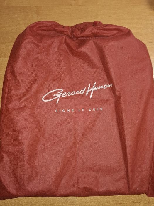 Мужской кожаный портфель Gerald Henon Signe Le Ciur