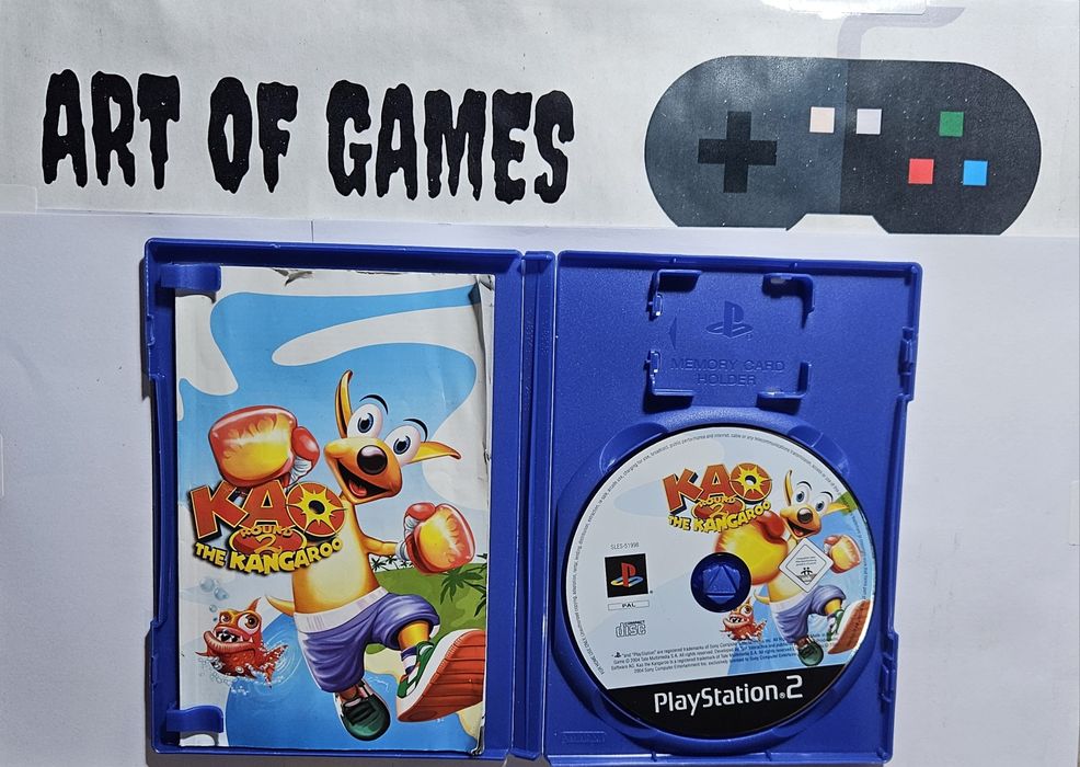 Kao the Kangaroo Round 2 Ps2 Playstation 2 Kangurek Kao Kangaro
