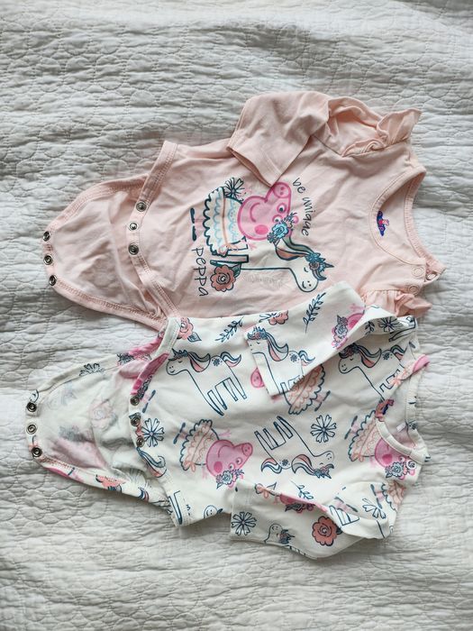 Zestaw dwóch body świnka Peppa 62