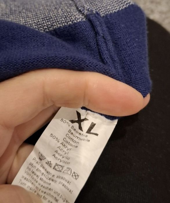 Kardigan XL Kubenz granatowy