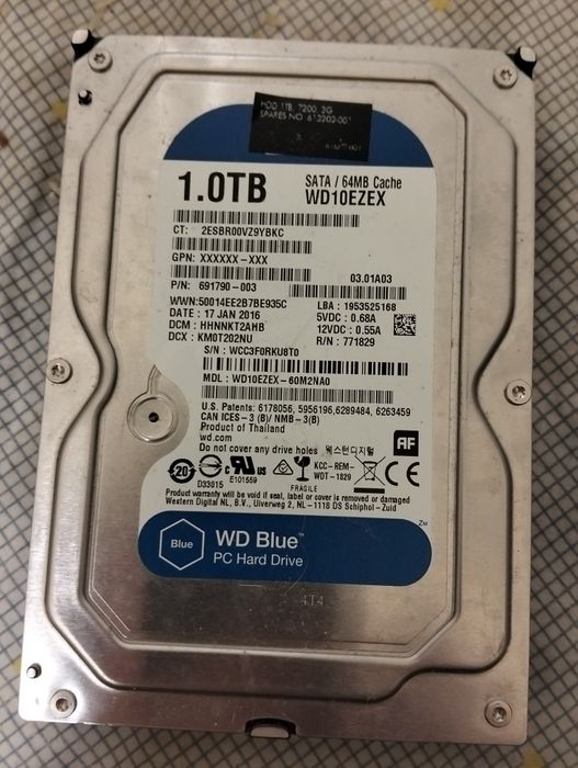 Disco Duro 1TB 3.5' Western Digital