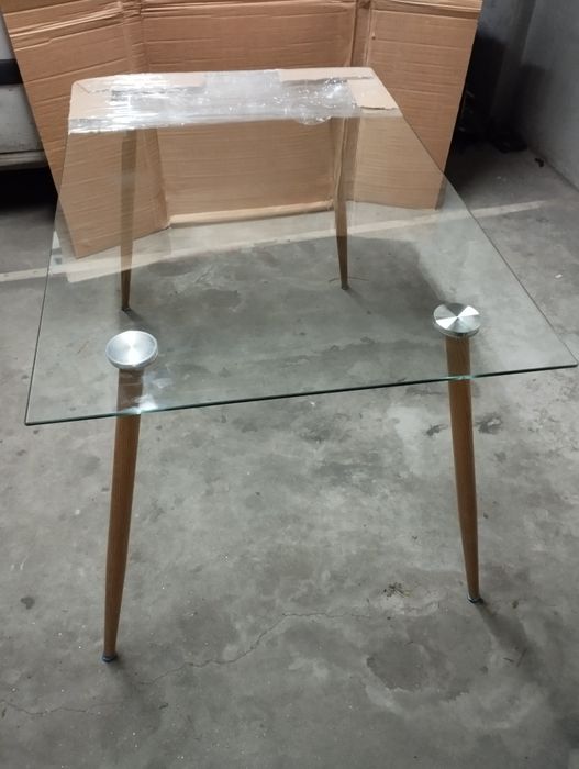Mesa de vidro temperado