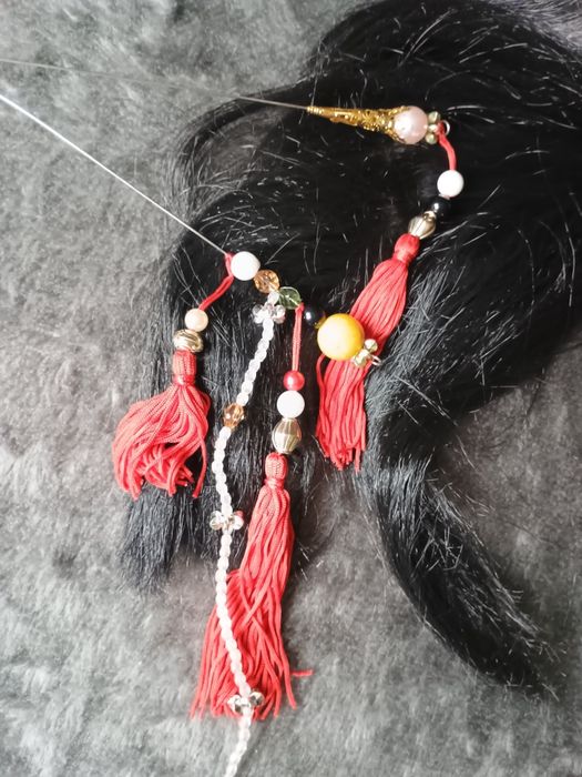 Peruka kostiumowa Gejsza Japonka Chinka Deluxe Quality