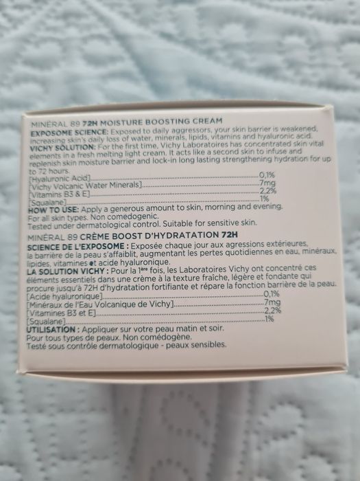 Vichy Mineral 89 na dzień