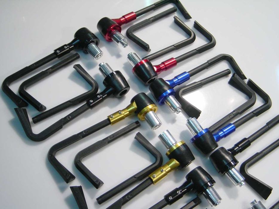 Topos protetores de manetes para guiador ou avanços