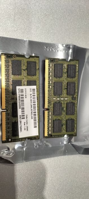 Pamięć RAM 8GB (2x4gb) DDR3