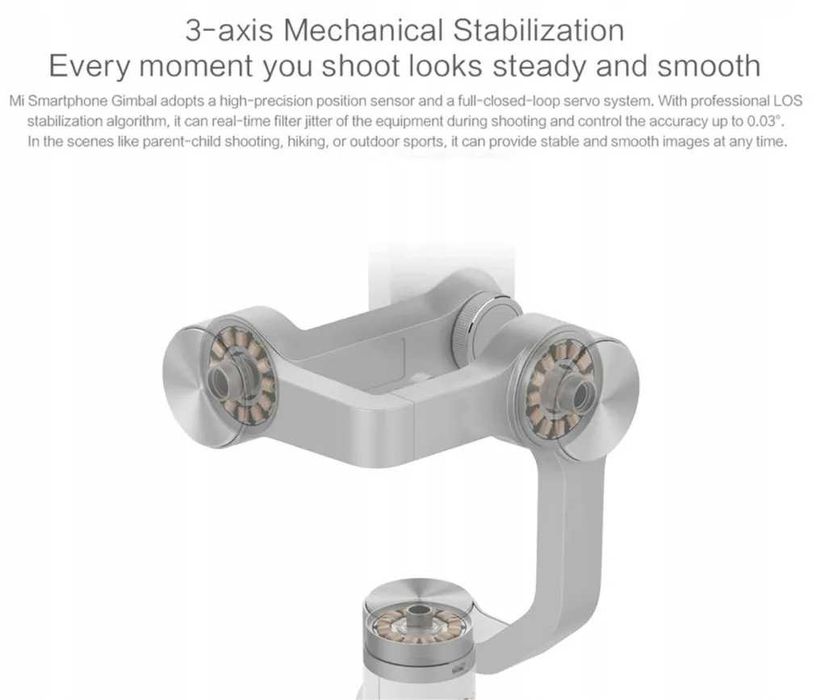 Xiaomi Mijia 3-osiowy stabilizator gimbala do telefonu