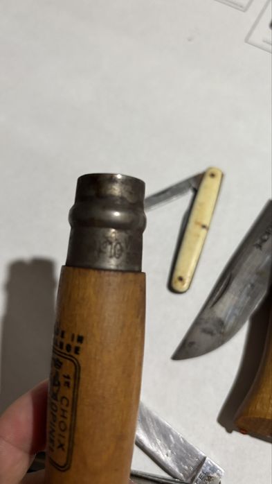 Quatro canivetes, Opinel e outros