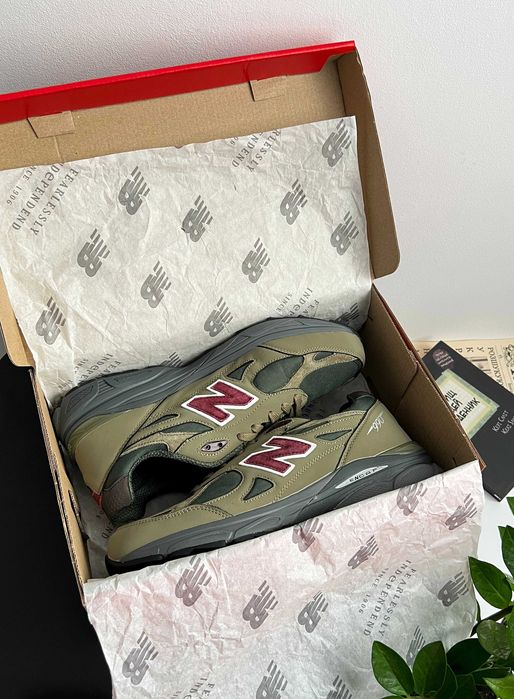 !SALE! New Balance 990v3 Made In USA x Teddy Santis Khaki 40 41 42 43 44 45 M990GP3