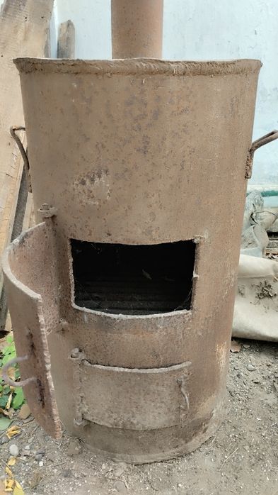 Печь буржуйка.Б/У