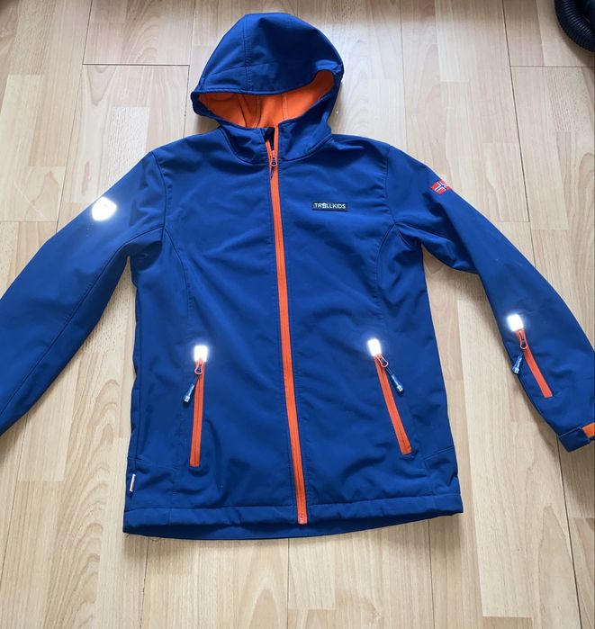 Kurtka softshell chłopuęcy Trollkids 164