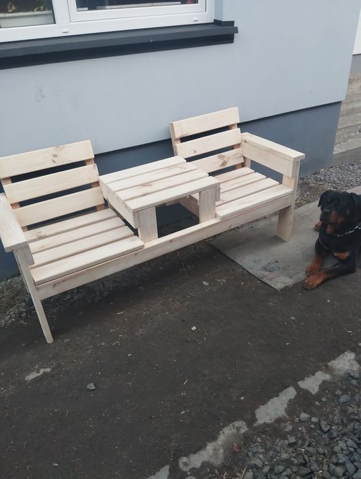 Лавка зі столиком,для двох