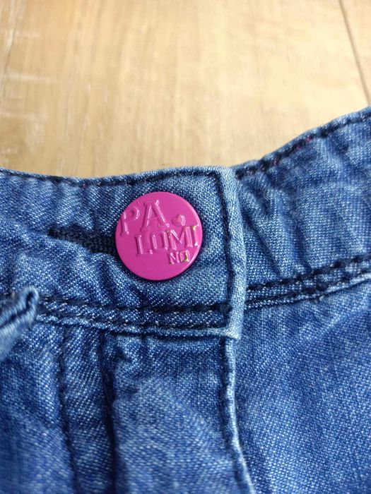 spódniczka dziewczęca jeansowa r. 122