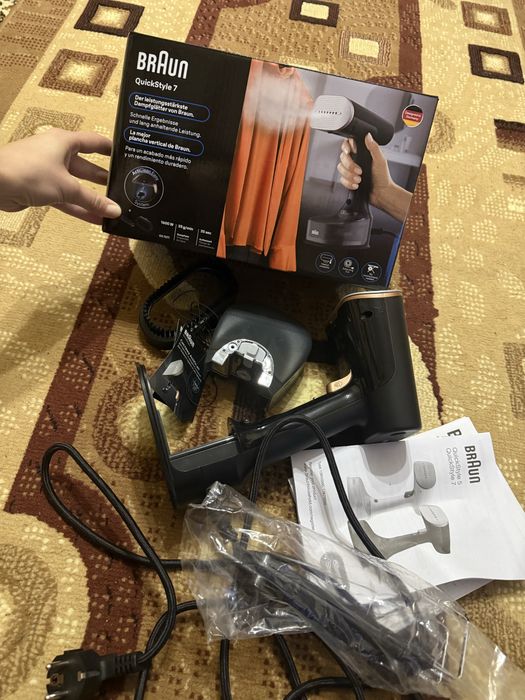 Відпарювач праска новий Вертикальний відпарювач ручний Braun GS 7077