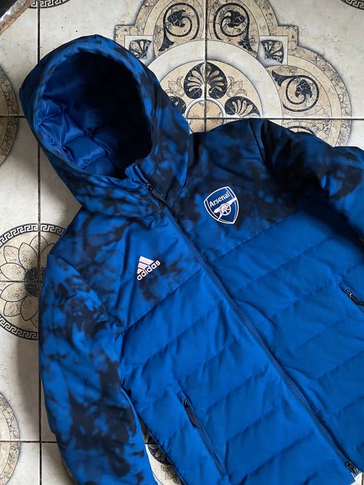 Мужская зимняя куртка ПУХОВИК Adidas ARSENAL LONDON Jacket Men