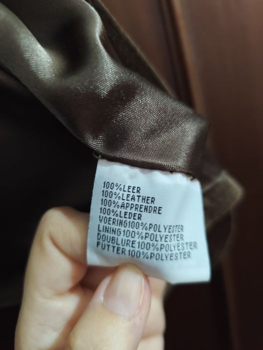 Blazer senhora em pele