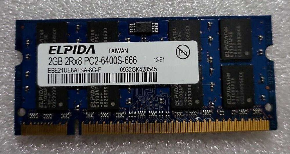 Память 2 Гб PC2-6400s SO-DIMM