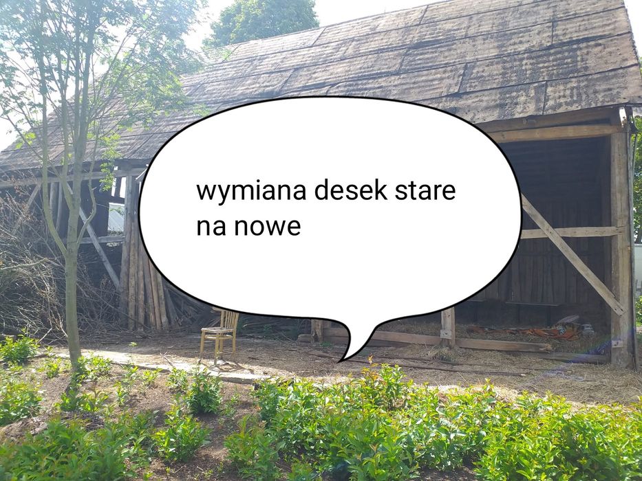 Wiata stodoła szopa