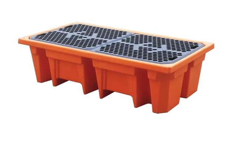 Paleta - wanna - wychwytująca olej pod beczki - Pojemność 240 L - Kingspan