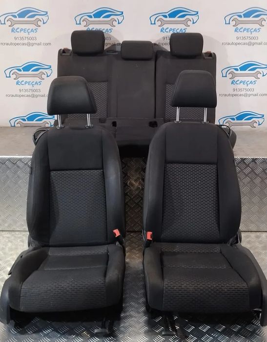BANCO BANCOS RECLINÁVEIS VOLKSWAGEN VW GOLF VI MK6 TECIDO AIRBAG