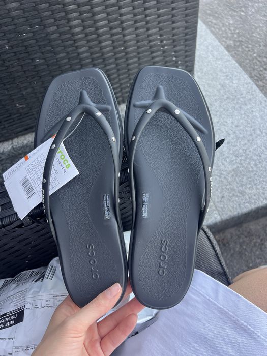 Тренд crocs вʼєтнамки жіночі 38-39